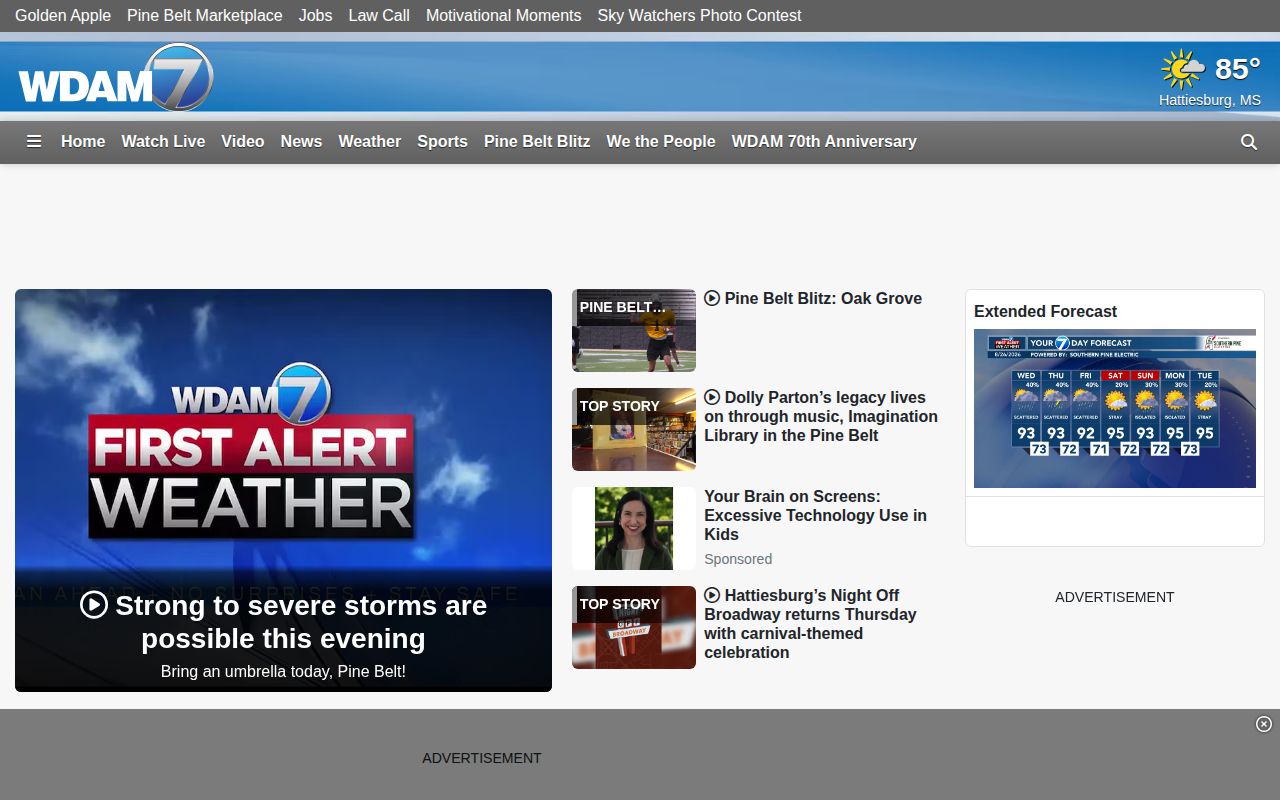 Covington County crime news and booking record reporting source from WDAM